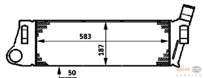Interkoeler, tussenkoeler renault megane ii (bm0/1_, cm0/1_)  winparts