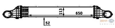 Interkoeler, tussenkoeler mercedes-benz e-klasse (w211)  winparts