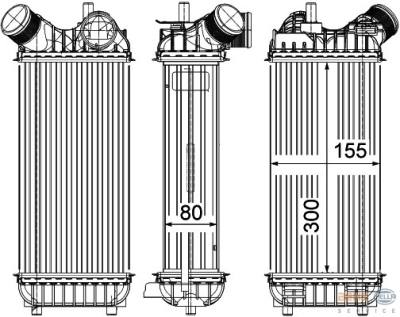 Interkoeler, tussenkoeler ford c-max ii (dxa/cb7, dxa/ceu)  winparts