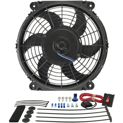 Derale 10 inch tornado ventilator (286x270x64x38mm) excl. thermostaat universeel  winparts