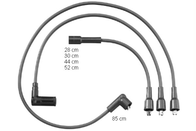Foto van Bougiekabelset fiat ritmo (138_) via winparts