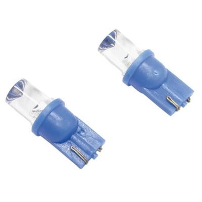 Led lamp t10 blauw 5w wide 2st. universeel  winparts