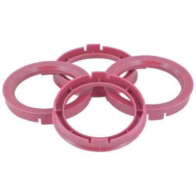 Set tpi centreerringen - 70.4->64.1mm - roze universeel  winparts