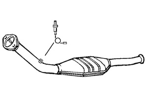 Achterdemper mercedes mercedes-benz slk (r170)  winparts