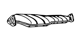 Achterdemper mercedes mercedes-benz clk cabriolet (a209)  winparts