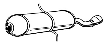 Einddemper peugeot 306 hatchback (7a, 7c, n3, n5)  winparts