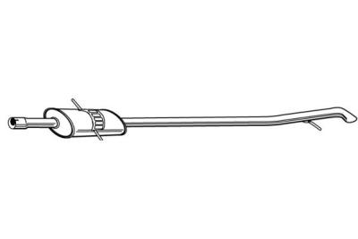 Einddemper mercedes-benz a-klasse (w168)  winparts