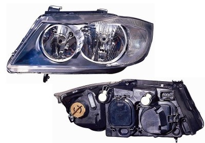 Dubbele koplamp voor l. h7+h7 valeo bmw 3 touring (e91)  winparts
