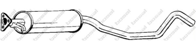 Middendemper opel vectra a hatchback (88_, 89_)  winparts