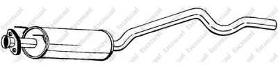 Middendemper opel astra f hatchback (53_, 54_, 58_, 59_)  winparts
