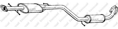 Middendemper hyundai lantra i (j-1)  winparts