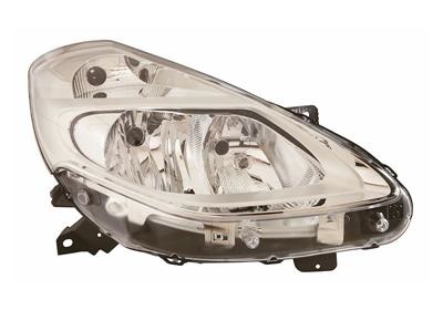 Koplamp rechts h7+h7 chrome renault clio iii (br0/1, cr0/1)  winparts