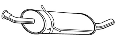 Einddemper mercedes-benz a-klasse (w169)  winparts