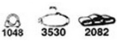Montageset t.b.v. 0260432 opel kadett e cabriolet (43b_)  winparts