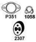 Montageset t.b.v. 0262310 fiat stilo multi wagon (192_)  winparts