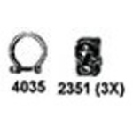 Montageset t.b.v. 0259985 citroen xsara break (n2)  winparts
