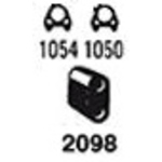 Montageset t.b.v. 0257235 opel monza a (22_)  winparts