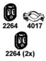Montageset t.b.v. 0260443 peugeot 306 cabriolet (7d, n3, n5)  winparts