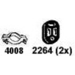 Montageset t.b.v. 0260451 peugeot 206 hatchback (2a/c)  winparts