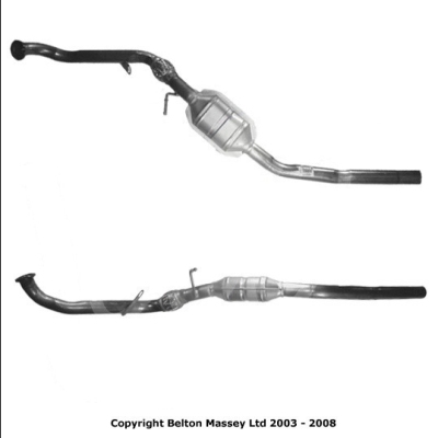 Foto van Katalysator mercedes-benz mercedes-benz a-klasse (w168) via winparts