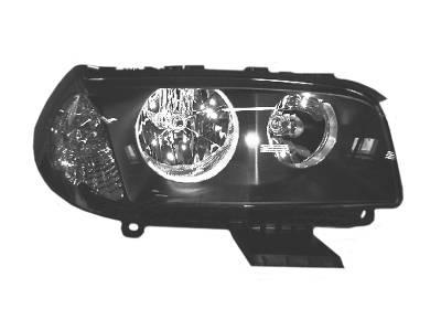 Dubbele koplamp voor r. h7+h7 witte knipperlicht a.l. bmw x3 (e83)  winparts