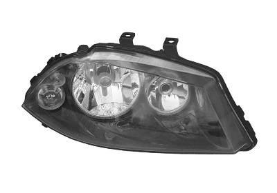 Koplamp rechts met knipperl. h7+h4+h3 valeo seat ibiza iv (6l1)  winparts