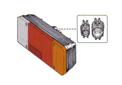 Achterlicht rechts chassis-cabine fiat ducato open laadbak/ chassis (244_)  winparts