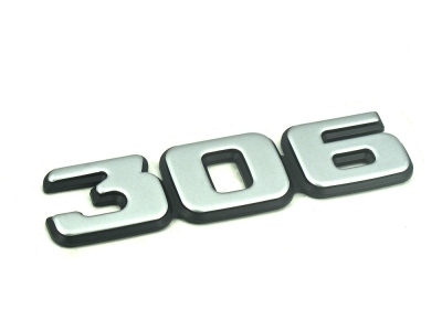 Embleem op achterklep peugeot 306 (7b, n3, n5)  winparts