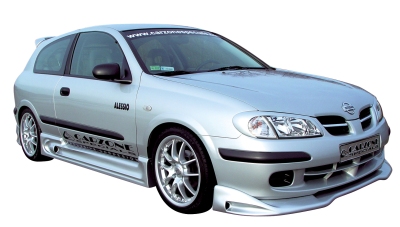 Carzone voorspoiler nissan almera 2000-2003 'sirius' nissan almera ii hatchback (n16)  winparts
