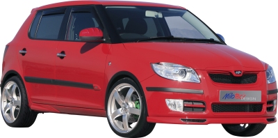Voorspoiler fabia ii/roomster + scout excl. facelift (abs) skoda roomster (5j)  winparts