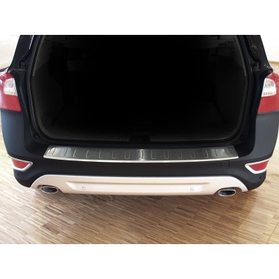 Rvs achterbumperprotector volvo xc70 2004-2007 'ribs' volvo xc70 cross country  winparts