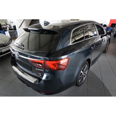 Rvs achterbumperprotector toyota avensis iii wagon facelift 2015- 'ribs' universeel  winparts