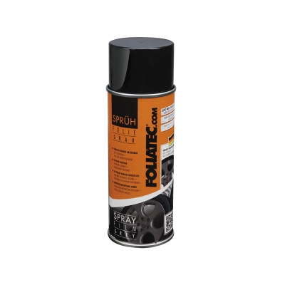 Foto van Foliatec spray film (spuitfolie) - grijs glanzend 1x400ml universeel via winparts