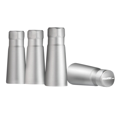Foliatec aircaps ventieldopcovers zilver - 4 stuks universeel  winparts