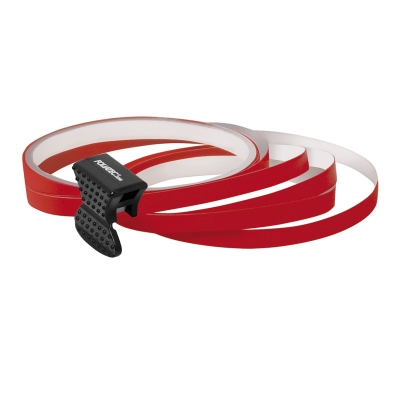 Foliatec pin-striping voor velgen rood - breedte = 6mm: 4x2,15 meter universeel  winparts