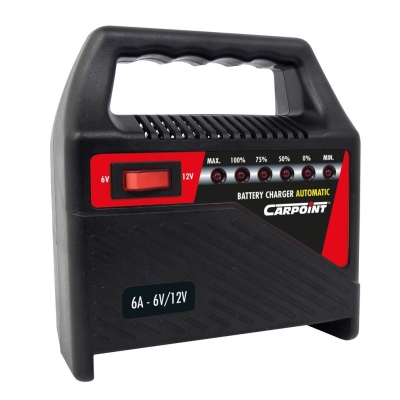 Acculader 6 amp. tüv/gs universeel  winparts