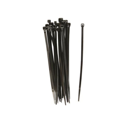 Nylon kabelbindbandjes - 2.5 x 100mm - zwart (100st.) universeel  winparts