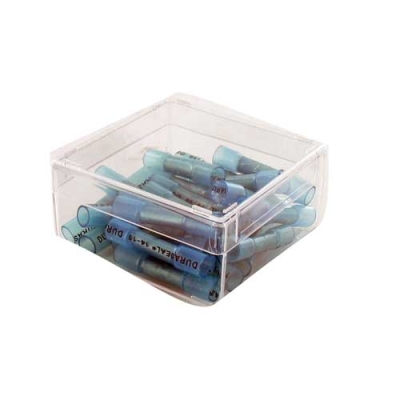Foto van Kabeldoorverbinder blauw 25 stuks box universeel via winparts