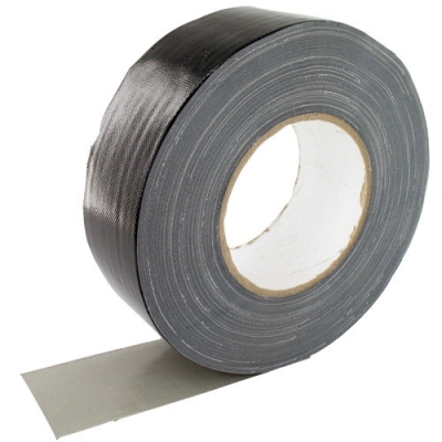 Duct tape 50mmx50 meter zwart universeel  winparts