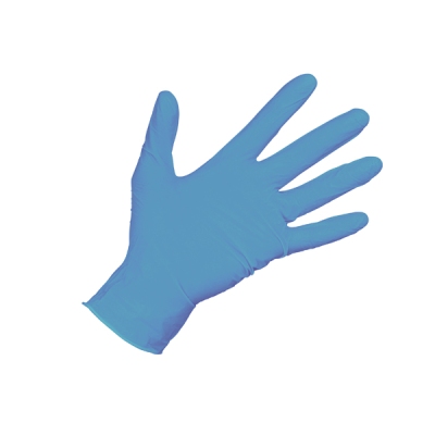 Foto van Nitril handschoenen blauw xl 100st universeel via winparts