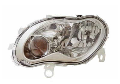 Koplamp links met knipperlicht h1 + h7 smart city-coupe (450)  winparts