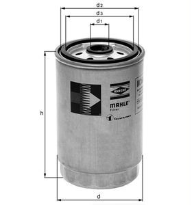 Brandstoffilter mercedes-benz c-klasse (w202)  winparts