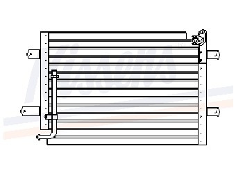Condensator, airconditioning suzuki vitara (et, ta)  winparts