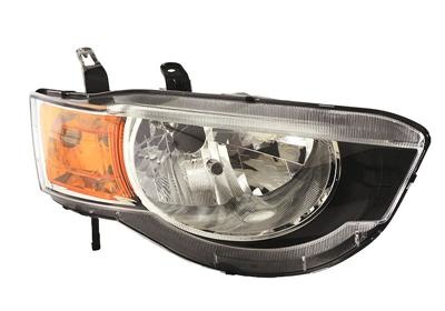 Koplamp rechts met knipperlicht h4 inclusief stelmotor mitsubishi colt vi (z3_a, z2_a)  winparts