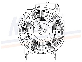 Ventilator, condensator airconditioning toyota corolla compact (_e10_)  winparts