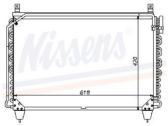 Condensator, airconditioning mercedes-benz s-klasse (w126)  winparts