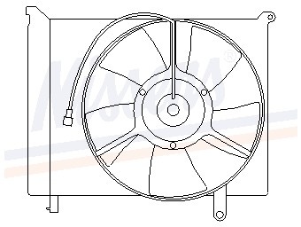 Ventilator, condensator airconditioning daewoo lanos (klat)  winparts
