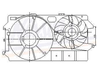 Foto van Koelventilator ford tourneo connect via winparts