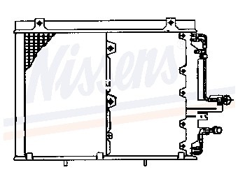 Foto van Condensator, airconditioning mercedes-benz e-klasse (w124) via winparts