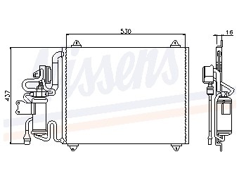 Foto van Condensator, airconditioning renault safrane i (b54_) via winparts